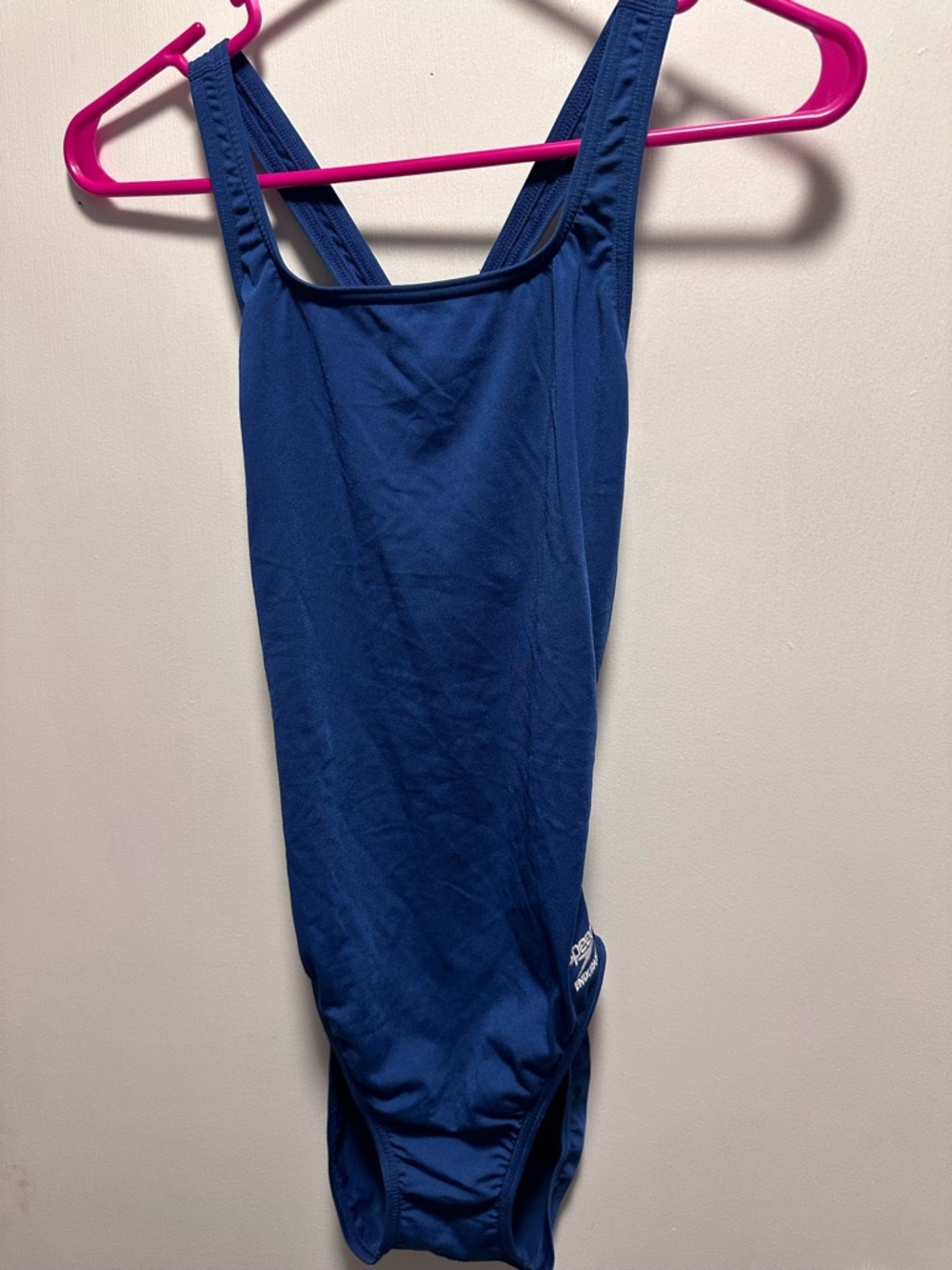 Speedo Navy Blue Endurance+ One-Piece Swimsuit